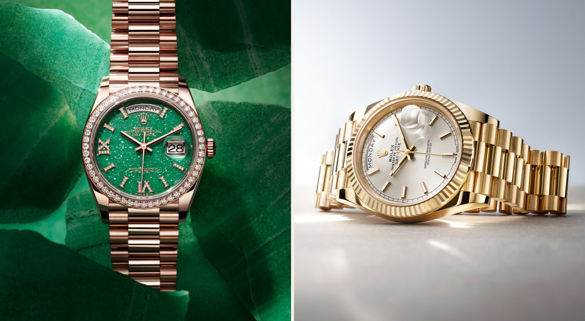 Rolex Day-Date 腕錶 - 周生生