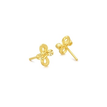 999.9 Gold Earrings | 76860E(~0.063 tael) | Chow Sang Sang 999.9 Gold Earrings | 76860E(~0.063 tael) | Chow Sang Sang
