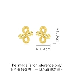 999.9 Gold Earrings | 76860E(~0.063 tael) | Chow Sang Sang 999.9 Gold Earrings | 76860E(~0.063 tael) | Chow Sang Sang