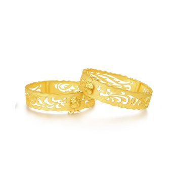 Chinese Wedding Collection - 'Dragon & Phoenix' 999.9 Gold Chinese Wedding Collection - 'Dragon & Phoenix' 999.9 Gold