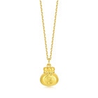 「祈願篇」足金福袋吊墜