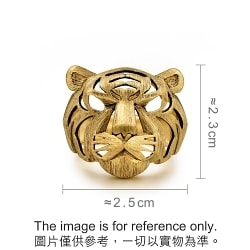 G&F Co. - HORSE SHOE RING _ SILVER 925 & 18 GOLD COATING