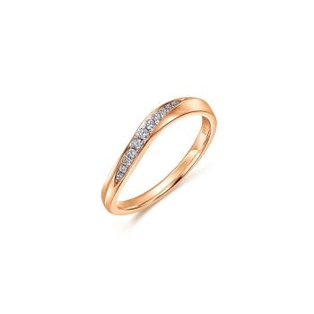 「星宇」18K金鑽石戒指