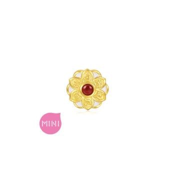Mini 蓮花大明咒 黃金串珠