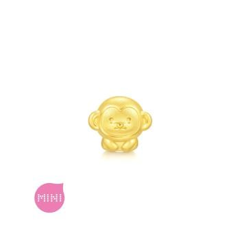 Mini 十二生肖-猴 黃金串珠