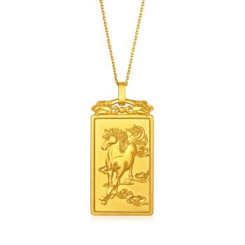 經典生肖金飾，馬年送禮推薦黃金首飾｜點睛品