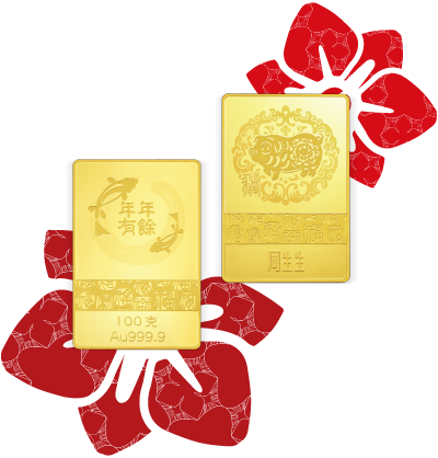 豬年金片