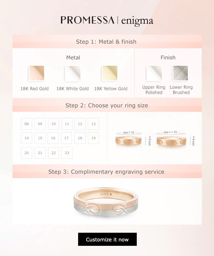 'Fingers Play' 999 Gold Ring