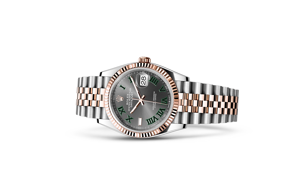 Rolex Datejust in Oystersteel and gold M126231 0029 Chow Sang