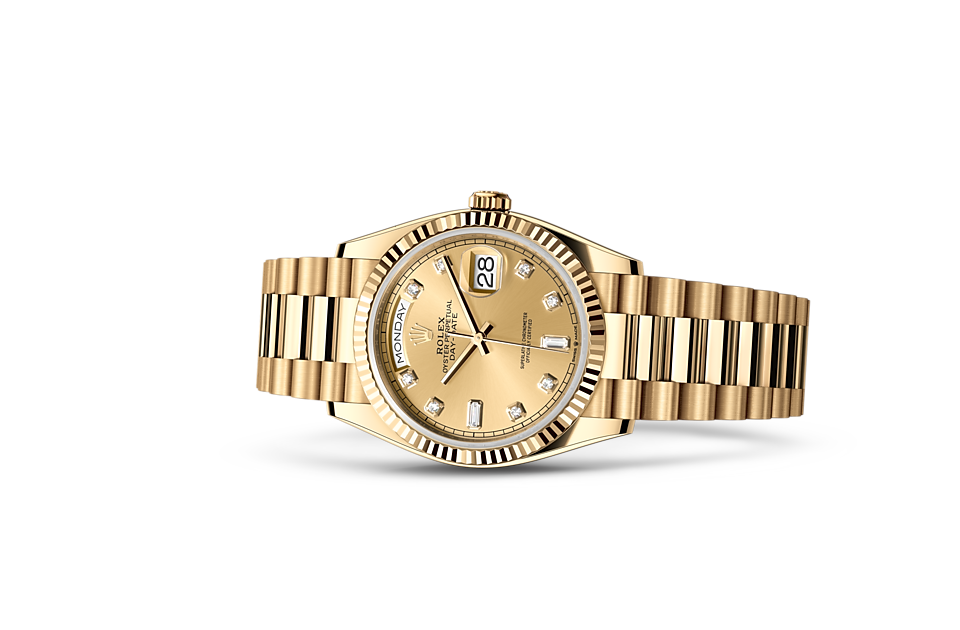 Rolex Day Date in Gold M128238 0008 Chow Sang Sang Jewellery