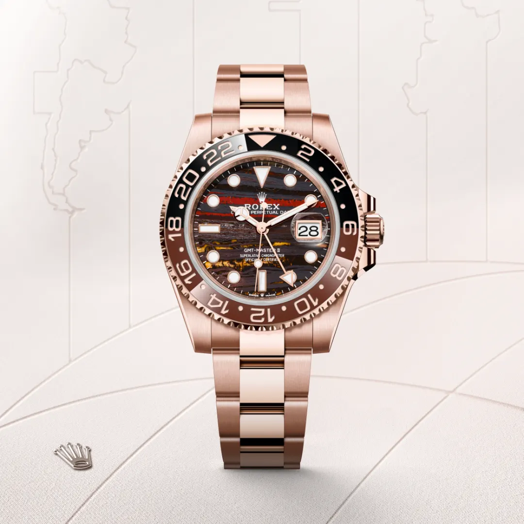 Rolex GMT-Master II 腕錶18K永恒玫瑰金款，M126715CHNR-0002 | 周生生珠寶
