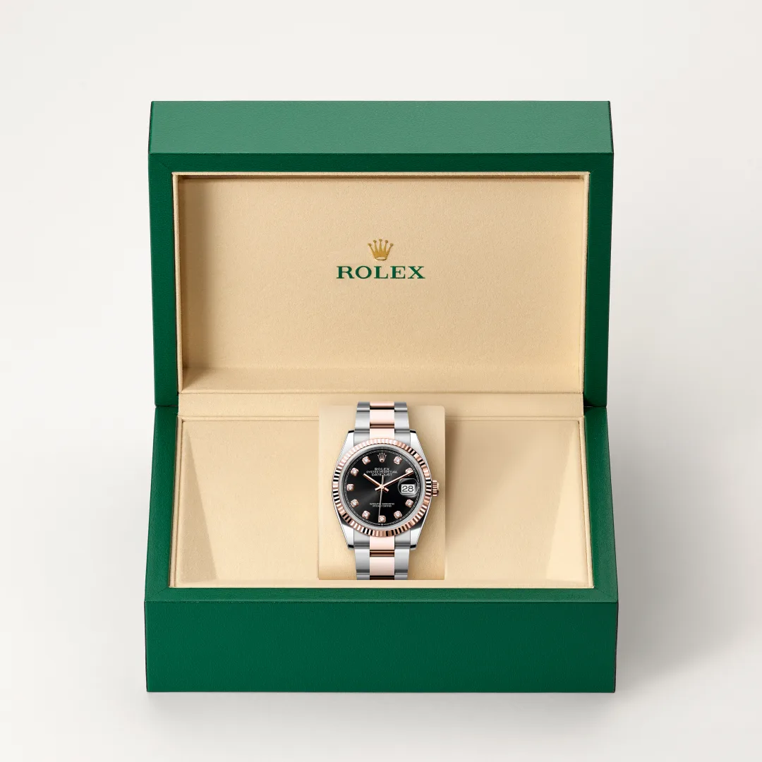 Rolex Datejust 36 Oystersteel and Everose gold, M126231-0020