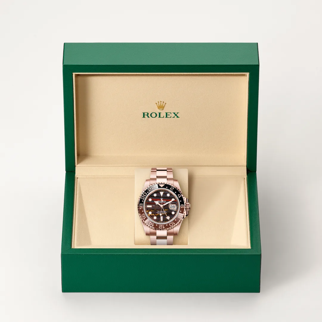 Rolex GMT-Master II 腕錶18K永恒玫瑰金款，M126715CHNR-0002 | 周生生珠寶