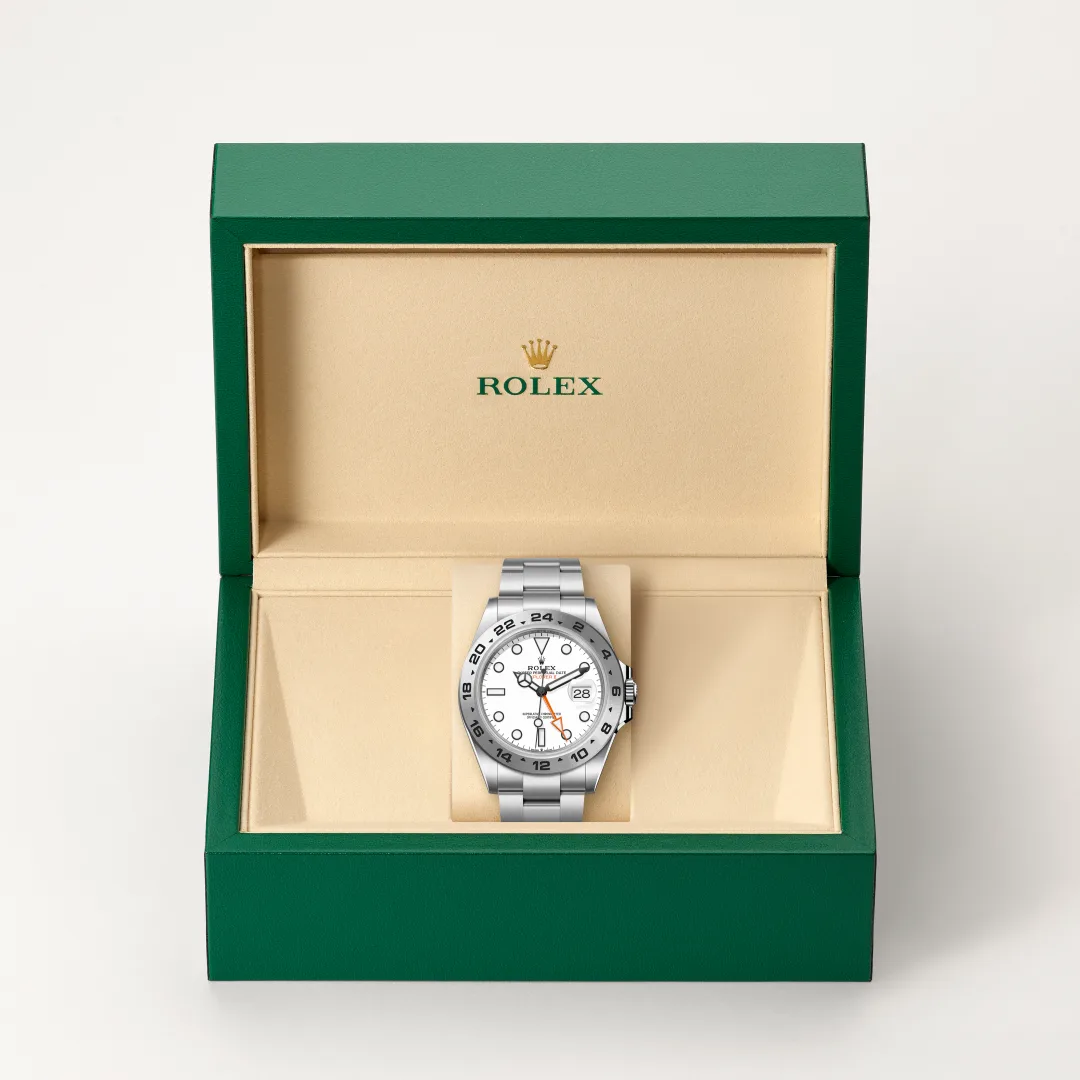 Rolex Explorer II 腕錶蠔式鋼款，M226570-0001 | 周生生珠寶