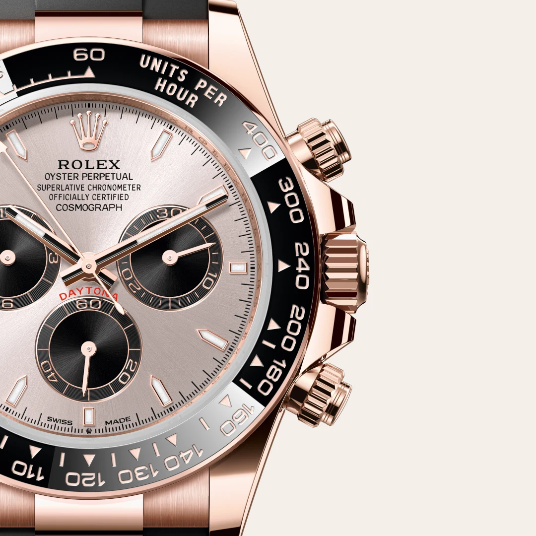 Rolex Cosmograph Daytona 18 ct Everose gold, M126515LN-0006 | Chow