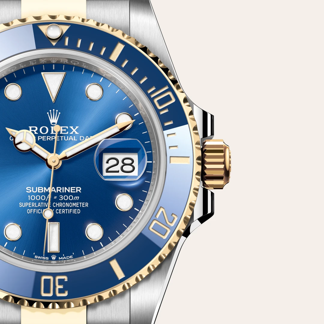 Rolex Submariner Date 腕錶蠔式鋼與黃金款，M126613LB-0002 | 周生生珠寶