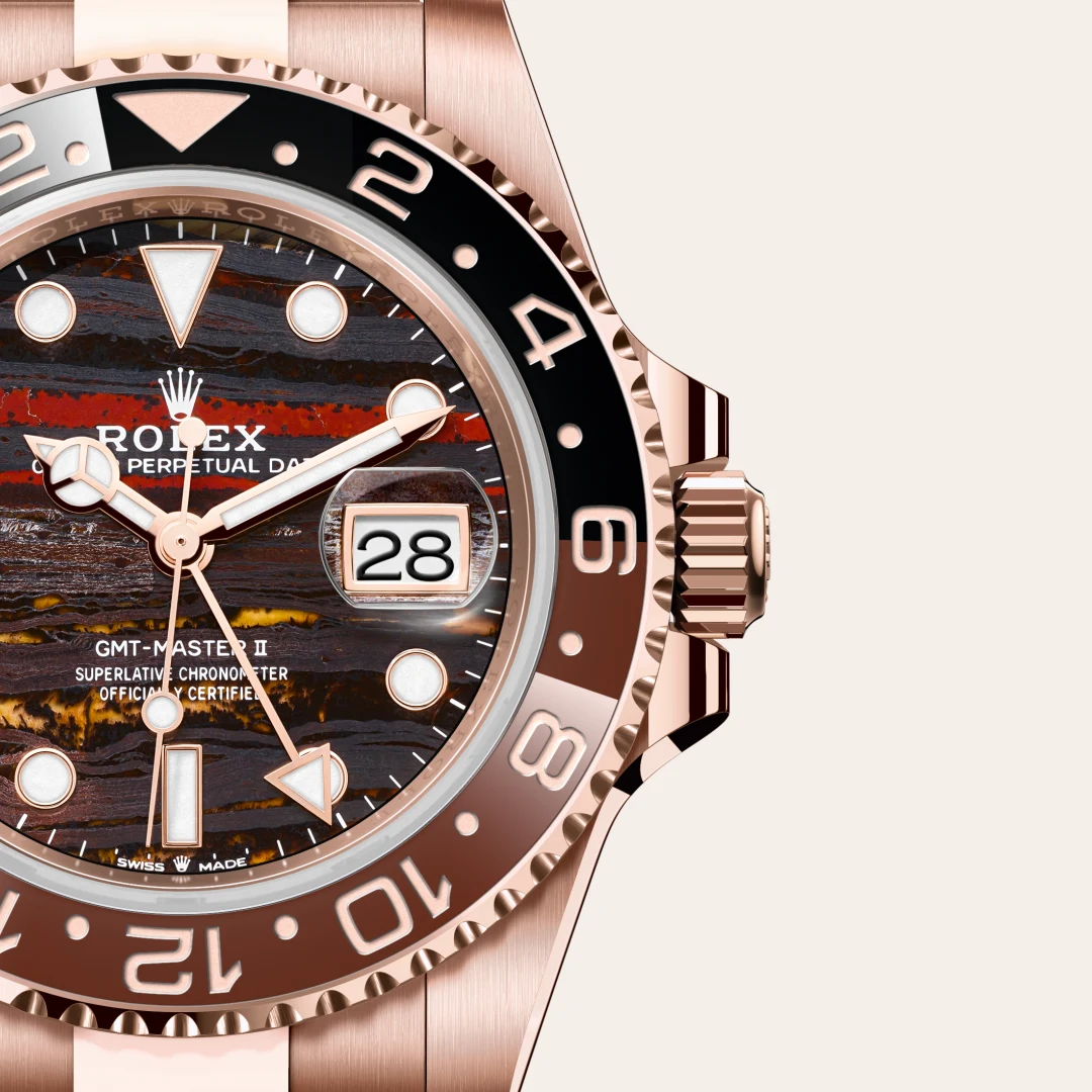 Rolex GMT-Master II 腕錶18K永恒玫瑰金款，M126715CHNR-0002 | 周生生珠寶