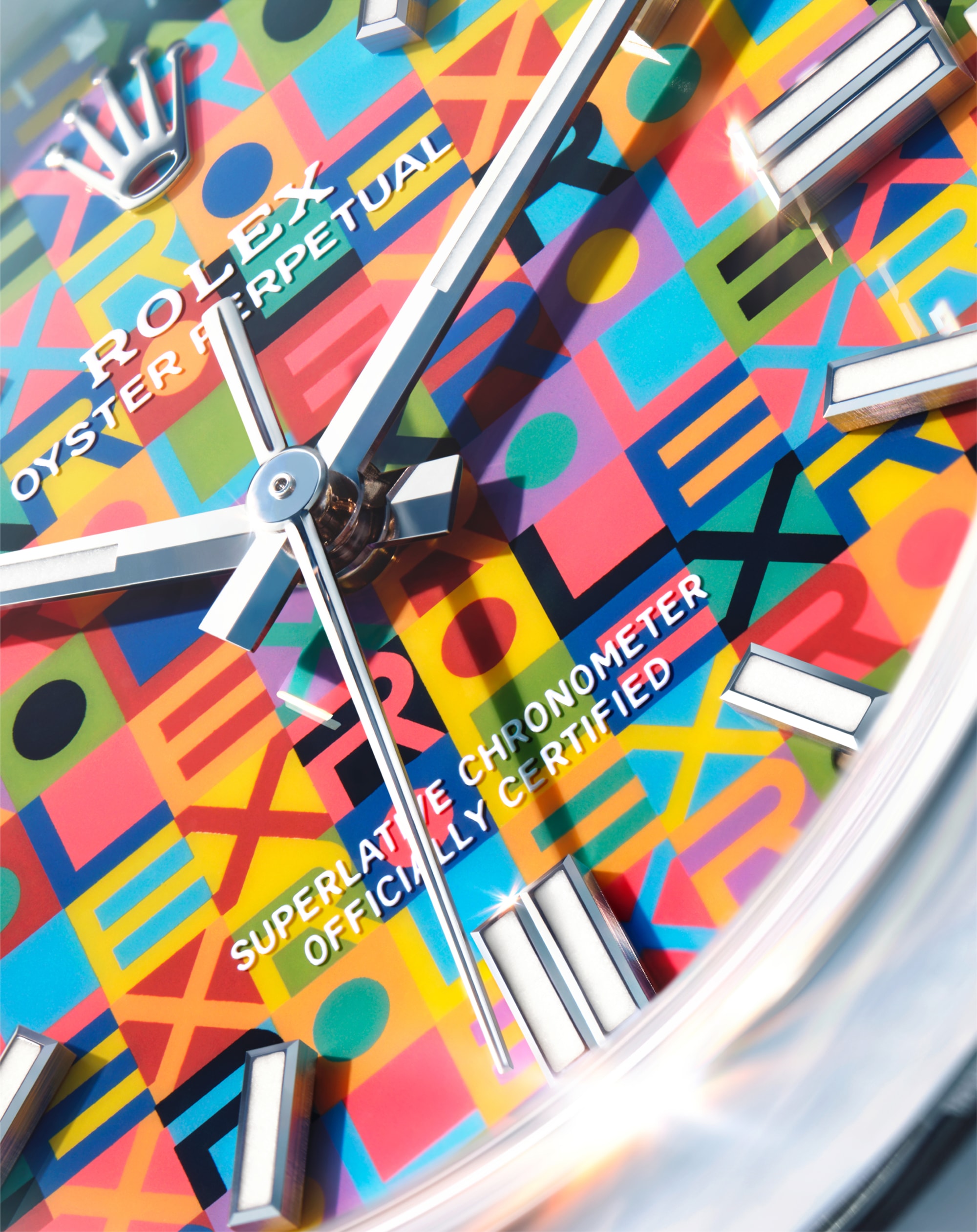 Dial A graphical and colourful motif