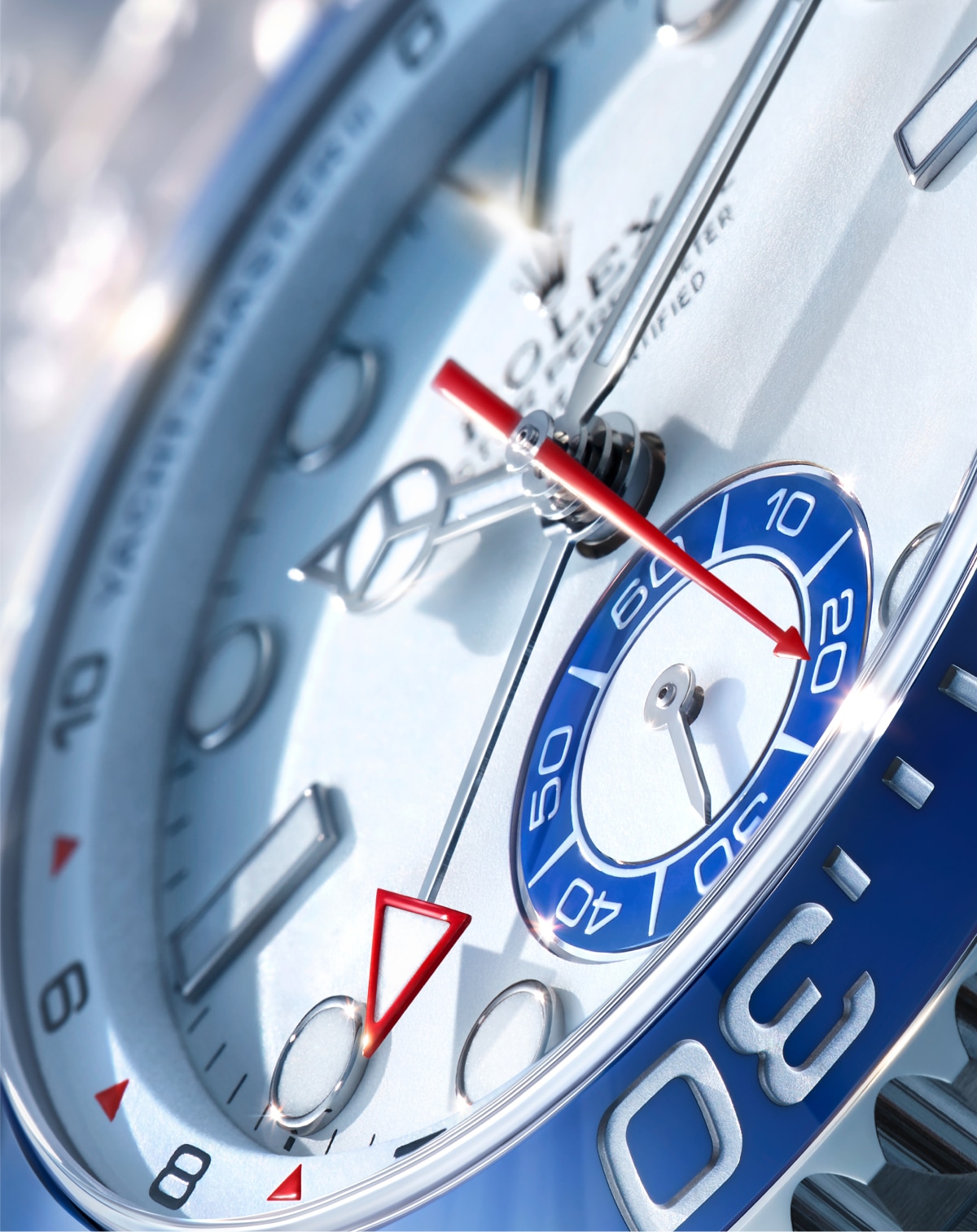 Dial and graduated flange Optimal legibility