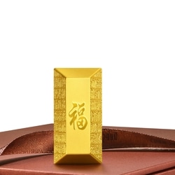 「珍藏篇」999.9黃金金磚(100克)
