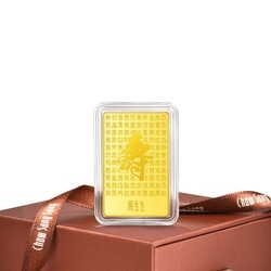 「珍藏篇」999.9黃金壽金片(10克)