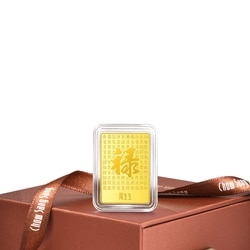 「珍藏篇」999.9黃金祿金片(5克)