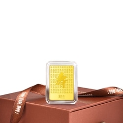 'Collectable' 999.9 Gold “Longevity” Ingot(5g)