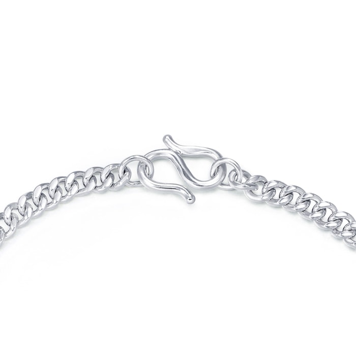 足鉑金 手鍊 | 周生生珠寶 | 機織素鍊 | 09223B - 5