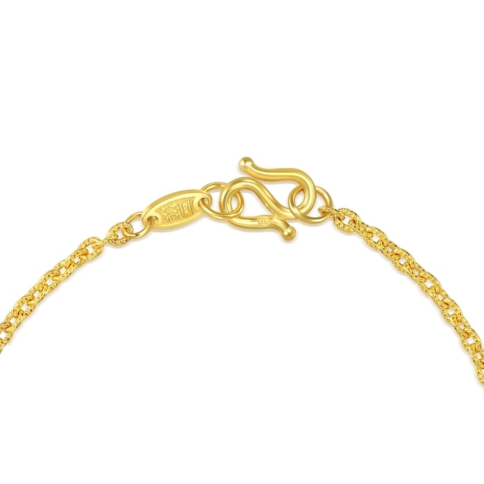 Solid Gold Bracelet | Chow Sang Sang Jewellery | Chinese Gifting Collection | 31745B - 5