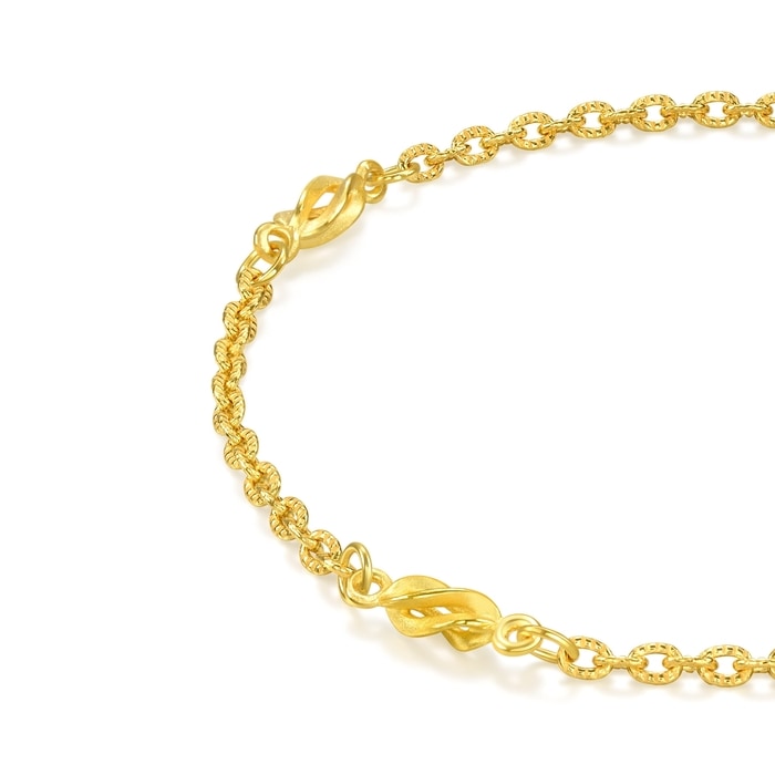 Solid Gold Bracelet | Chow Sang Sang Jewellery | Chinese Gifting Collection | 31745B - 4
