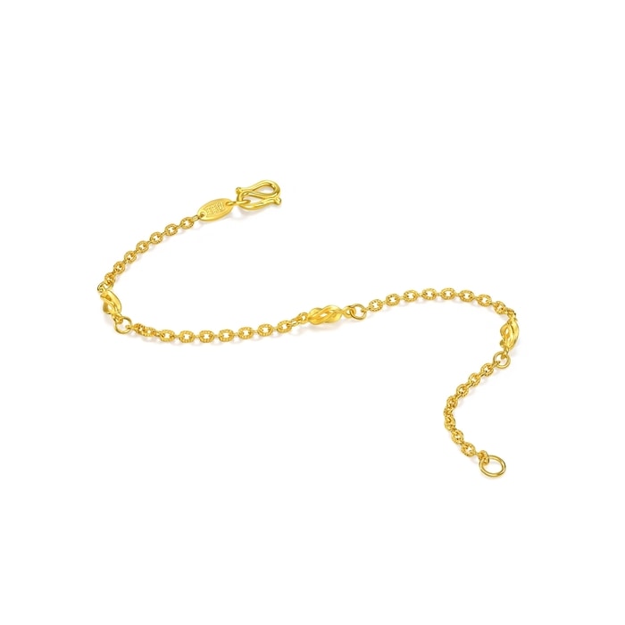 Solid Gold Bracelet | Chow Sang Sang Jewellery | Chinese Gifting Collection | 31745B - 6