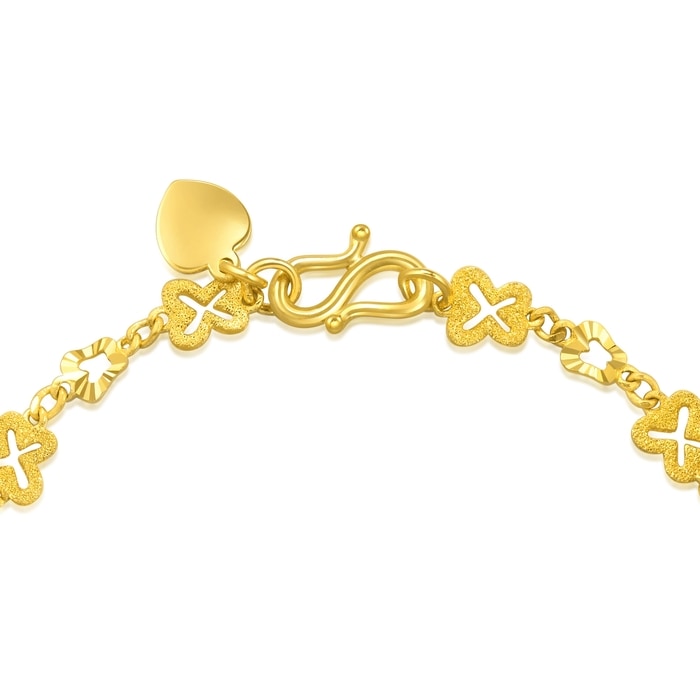 999.9 Gold Bracelet | 38954B(17 cm/~0.153 tael) | Chow Sang