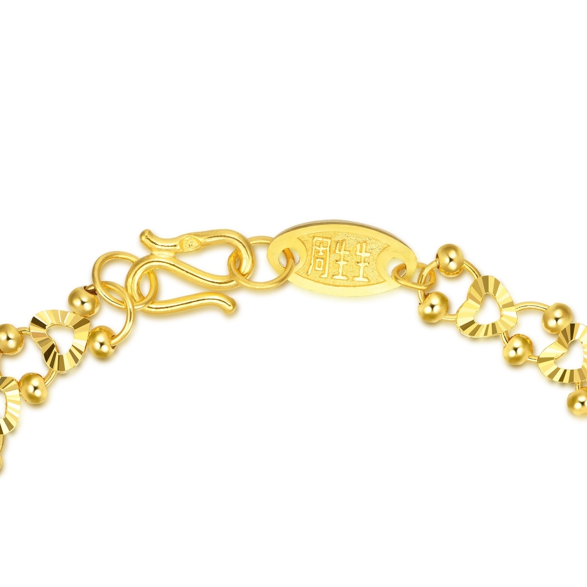 999.9 Gold Bracelet | 40222B(17 cm/~0.235 tael) | Chow Sang