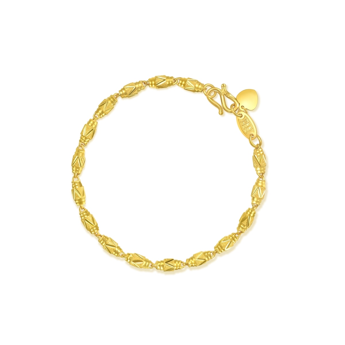 999.9 Gold Bracelet | 40376B(17 cm/~0.174 tael) | Chow Sang
