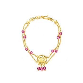 'Hello Kitty' 999.9 Gold Bracelet