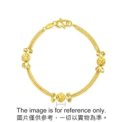 999.9 Gold Bracelet | 48488B(17 cm/~0.166 tael) | Chow Sang
