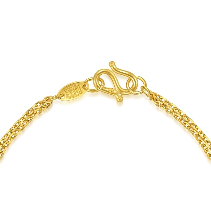 Solid Gold Bracelet | Chow Sang Sang Jewellery | Essence | 51711B - 6