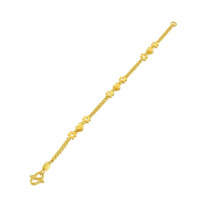 Solid Gold Bracelet | Chow Sang Sang Jewellery | Essence | 51711B - 7