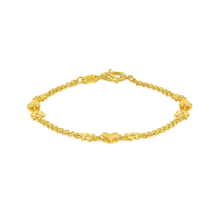Solid Gold Bracelet | Chow Sang Sang Jewellery | Essence | 51711B - 4