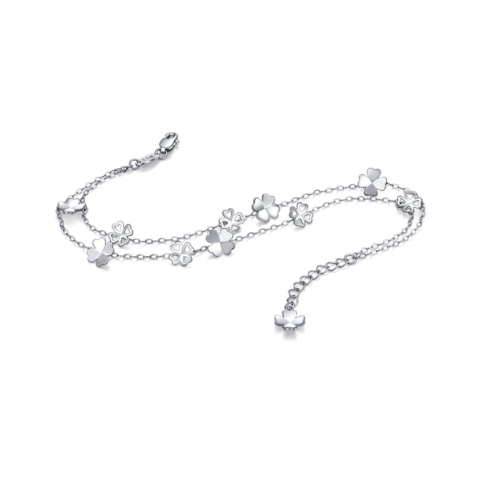 950 Platinum Bracelet | Chow Sang Sang Jewellery | Love Decode | 54284B - 6