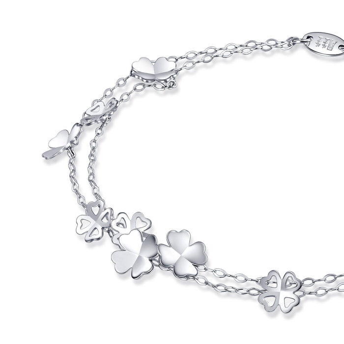 950 Platinum Bracelet | Chow Sang Sang Jewellery | Love Decode | 54284B - 4