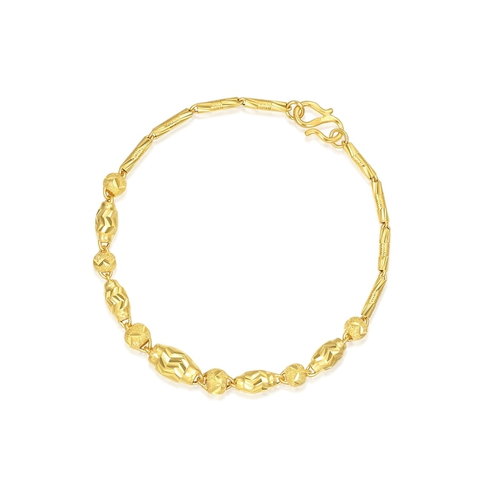 Solid Gold Bracelet | Chow Sang Sang Jewellery | Chinese Gifting Collection | 64725B - 1