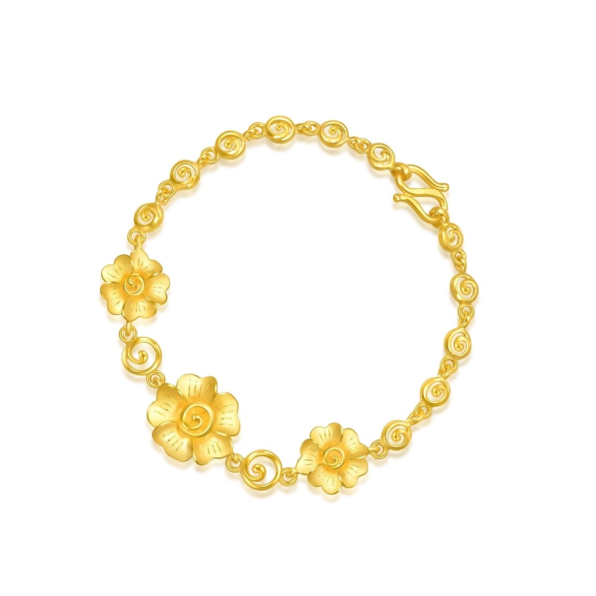 【新品未使用】HYEON heart bracelet / gold 113091100202001-1__73155.