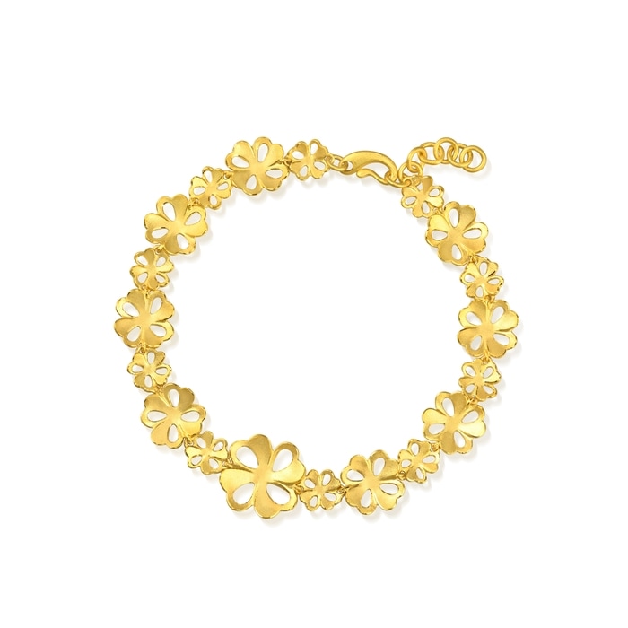 999.9黃金 手鍊 | 周生生珠寶 | 生生有囍 | 78816B - 1