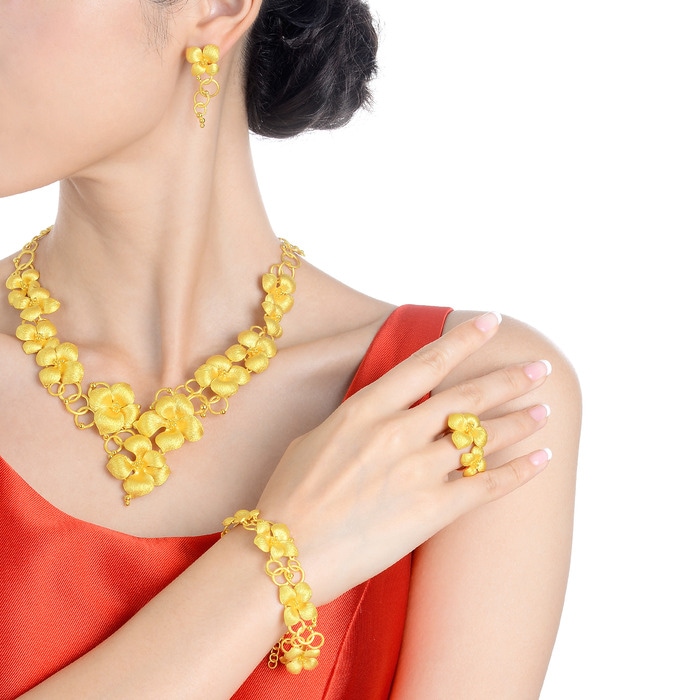 999.9黃金 手鍊 | 周生生珠寶 | 生生有囍 | 84306B - 3