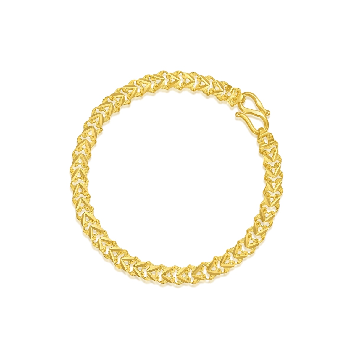 999.9 Gold Bracelet | 84930B(17 cm/~0.291 tael) | Chow Sang