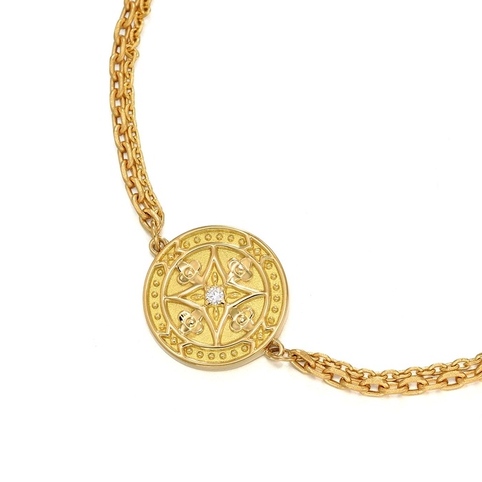 18K Yellow Gold Bracelet | Chow Sang Sang Jewellery | 85661B - 4