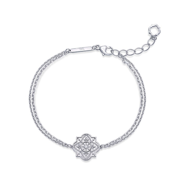 18K白色黄金 手鍊 | 周生生珠寶 | 85662B - 1