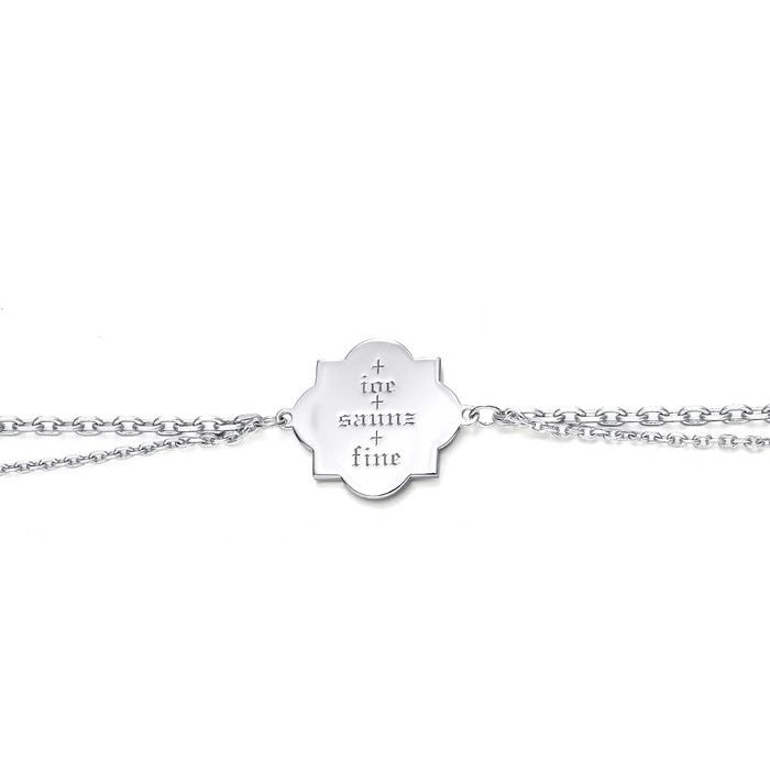 18K白色黄金 手鍊 | 周生生珠寶 | 85662B - 5