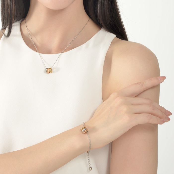 18K三色或以上分色黃金 手鍊 | 周生生珠寶 | 85850B - 3